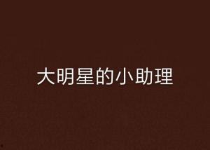 小助理大明星全文阅读,从幕后到台前的逆袭之路