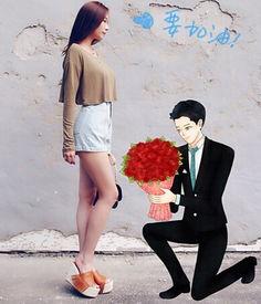 明星男朋友p图,滤镜下的完美恋人