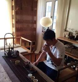 喝茶 写字 明星,明星的喝茶与写字生活”