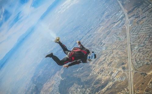 网红高空跳伞文案怎么写,网红高空跳伞，空中翱翔的惊险之旅