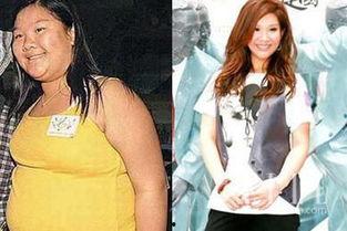 女明星减肥前后对比照,女明星减肥前后对比照，见证美丽蜕变之路